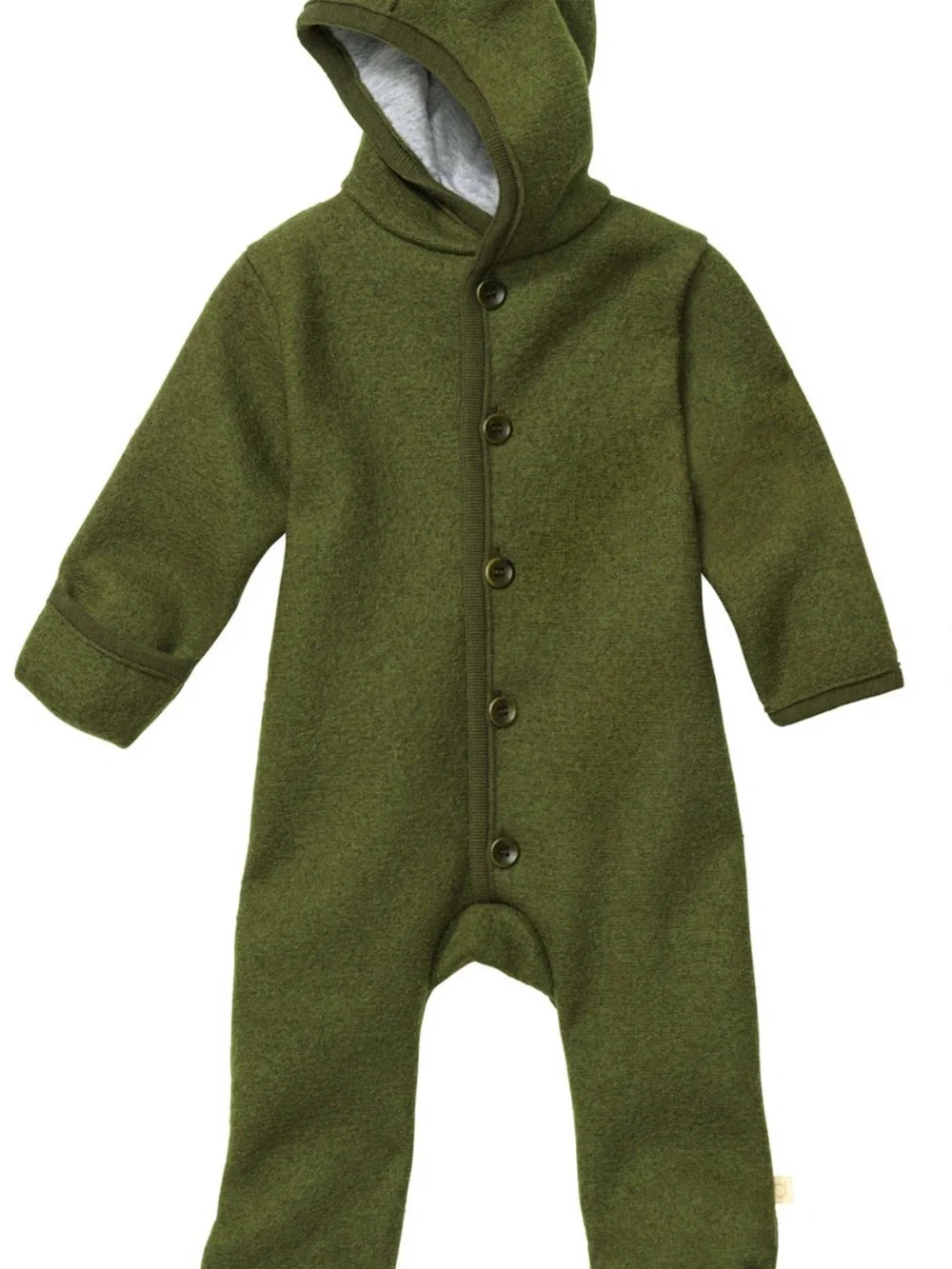 Disana Olive Green Boiled Wool Overall kids size EUR 98/104 US 2-3 years